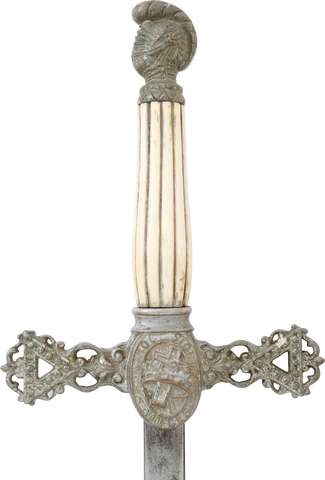 EARLY KNIGHT’S TEMPLAR SWORD - Fagan Arms