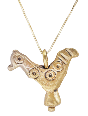 CHARMING ROMAN ROOSTER AMULET C.100-350 AD - Fagan Arms