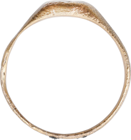 BYZANTINE CHRISTIAN RING, C.6th-10th CENTURY AD, SIZE 9 - Fagan Arms