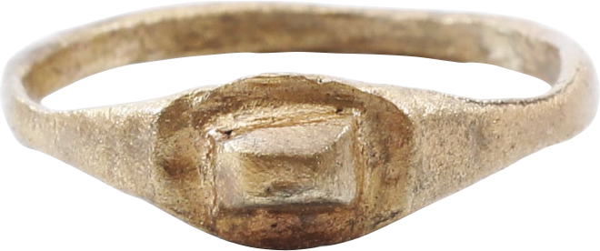 ROMAN PROSTITUTE'S RING, C.100-300 AD, SIZE 6 ¾ - Fagan Arms