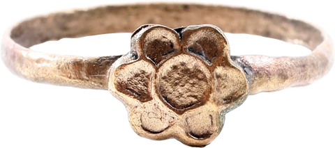 ENGLISH SWEETHEART OR WEDDING RING, TUDOR PERIOD, SIZE 8 ½ - Fagan Arms