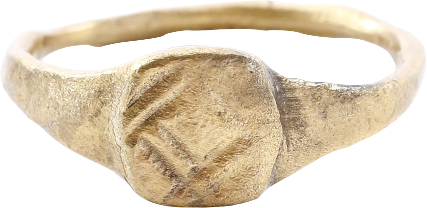 MEDIEVAL EUROPEAN RING, 900-1200 AD, SIZE 6 ½ - Fagan Arms