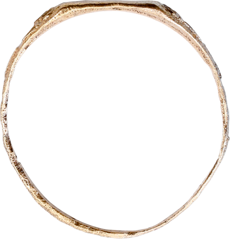 MEDIEVAL EUROPEAN RING C.8TH-12TH CENTURY AD, SIZE 8 ½ - Fagan Arms