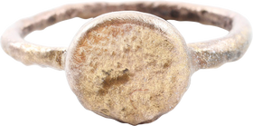 MEDIEVAL EUROPEAN/BYZANTINE RING C.500-800 AD, SIZE 10 - Fagan Arms