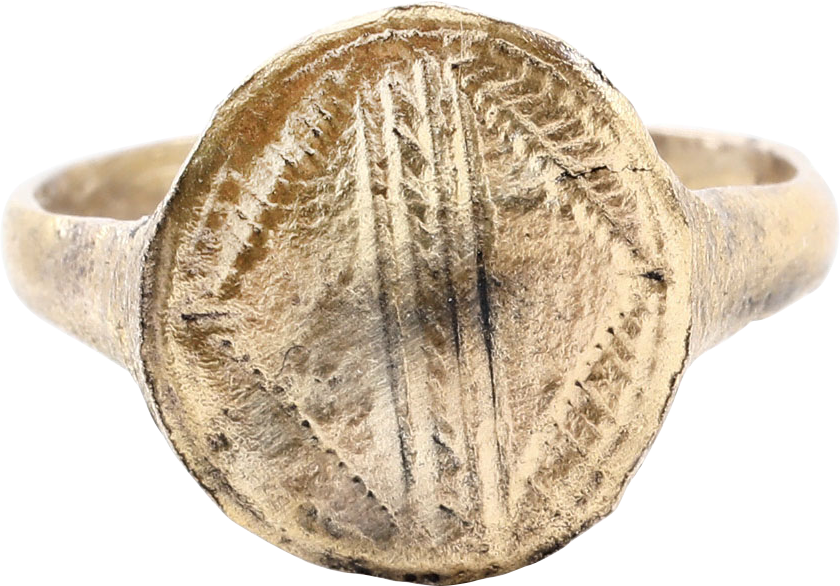 MEDIAVEL (BYZANTINE) CHRISTIAN RING, 5TH-9TH CENTURY AD, SIZE 10 ¼ - Fagan Arms