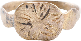 MEDIEVAL EUROPEAN RING, 15th-17th CENTURY, SIZE 9 ¾ - Fagan Arms