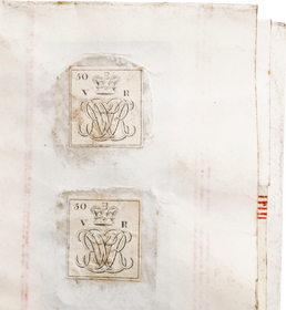 ENGLISH PARCHMENT LEGAL DOCUMENT, INDENTURE, APRIL 5 1845 - Fagan Arms
