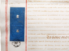 ENGLISH PARCHMENT LEGAL DOCUMENT, INDENTURE, APRIL 5 1845 - Fagan Arms