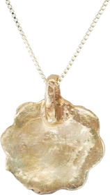 MEDIEVAL WHEEL OF FORTUNE AMULET NECKLACE, 5TH-7TH CENTURY - Fagan Arms