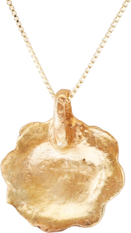 MEDIEVAL WHEEL OF FORTUNE AMULET NECKLACE, 5TH-7TH CENTURY - Fagan Arms