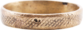 FINE VIKING WEDDING RING, SIZE 7 1/4 - Fagan Arms