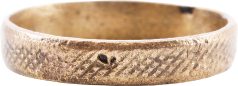 FINE VIKING WEDDING RING, SIZE 7 1/4 - Fagan Arms