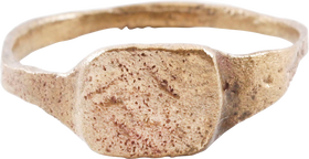 MEDIEVAL ENGLISH WOMAN’S RING 6TH-12TH CENTURY AD, SIZE 4 - Fagan Arms