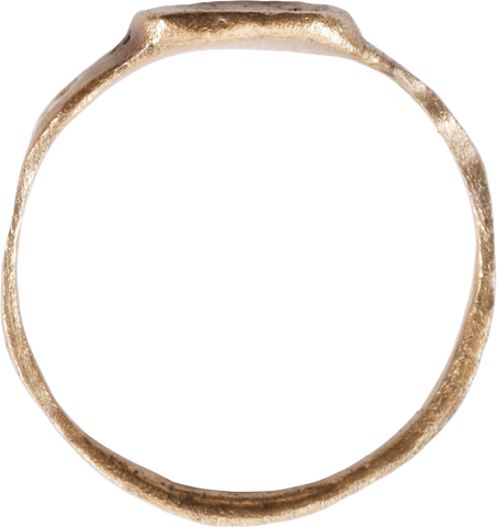 MEDIEVAL ENGLISH WOMAN’S RING 6TH-12TH CENTURY AD, SIZE 4 - Fagan Arms