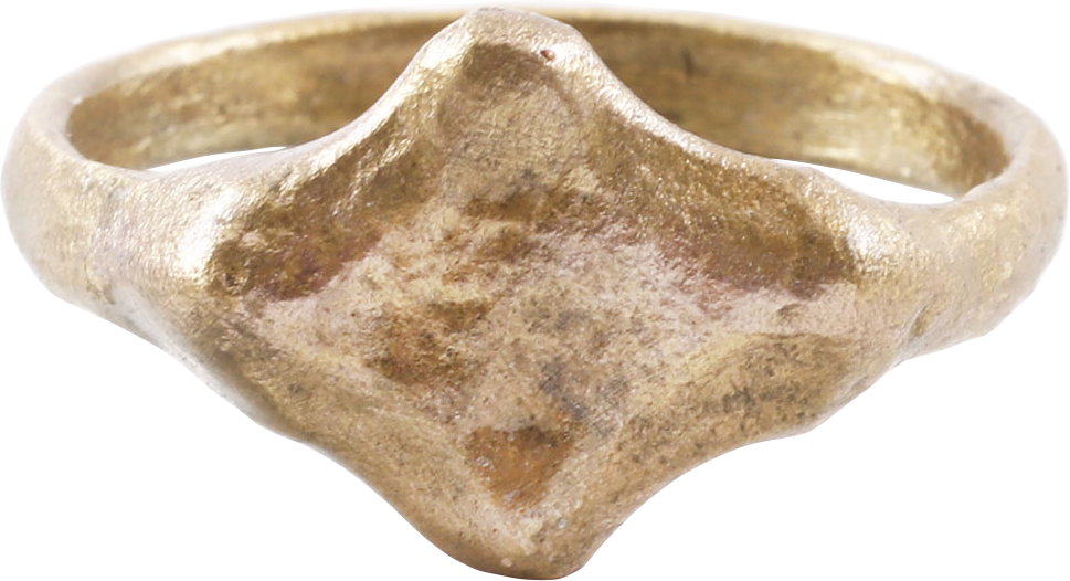 LATE MEDIEVAL EUROPEAN RING 14TH-16TH CENTURY AD, SIZE 11 - Fagan Arms