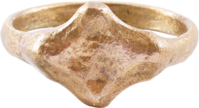 LATE MEDIEVAL EUROPEAN RING 14TH-16TH CENTURY AD, SIZE 11 - Fagan Arms