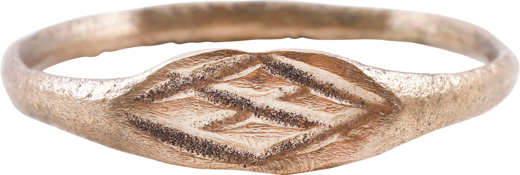 ANCIENT ROMAN/MEDIEVAL EVIL EYE RING, 4TH-8TH CENTURY AD, SIZE 10 ¼ - Fagan Arms