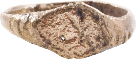 ROMAN SIGNET RING, 100-450AD, SIZE 7 ¼ - Fagan Arms