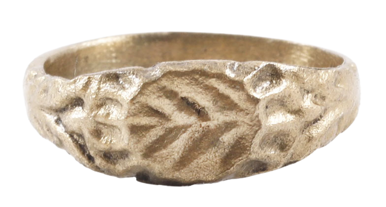 MEDIEVAL WOMAN’S RING, ENGLAND, 400-700 AD, SIZE 3 - Fagan Arms