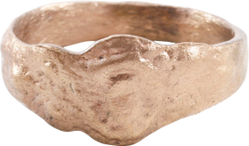 EUROPEAN BETROTHAL RING 16TH-17TH CENTURY, SIZE 7 ¾ - Fagan Arms