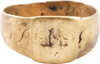 MEDIEVAL CHRISTIAN RING 600-900 AD, SIZE 8 1/2 - Fagan Arms