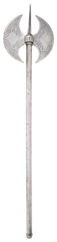 INDOPERSIAN IRON BATTLE AXE - Fagan Arms