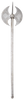 INDOPERSIAN IRON BATTLE AXE - Fagan Arms