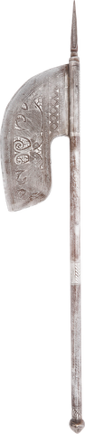 INDOPERSIAN BATTLE AXE 19TH CENTURY - Fagan Arms