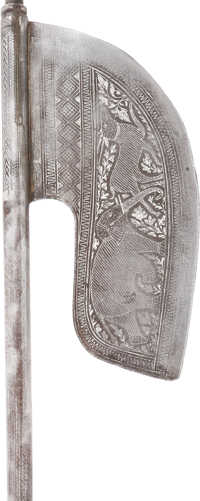 INDOPERSIAN BATTLE AXE 19TH CENTURY - Fagan Arms