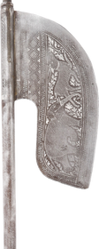 INDOPERSIAN BATTLE AXE 19TH CENTURY - Fagan Arms