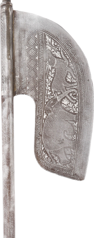 INDOPERSIAN BATTLE AXE 19TH CENTURY - Fagan Arms