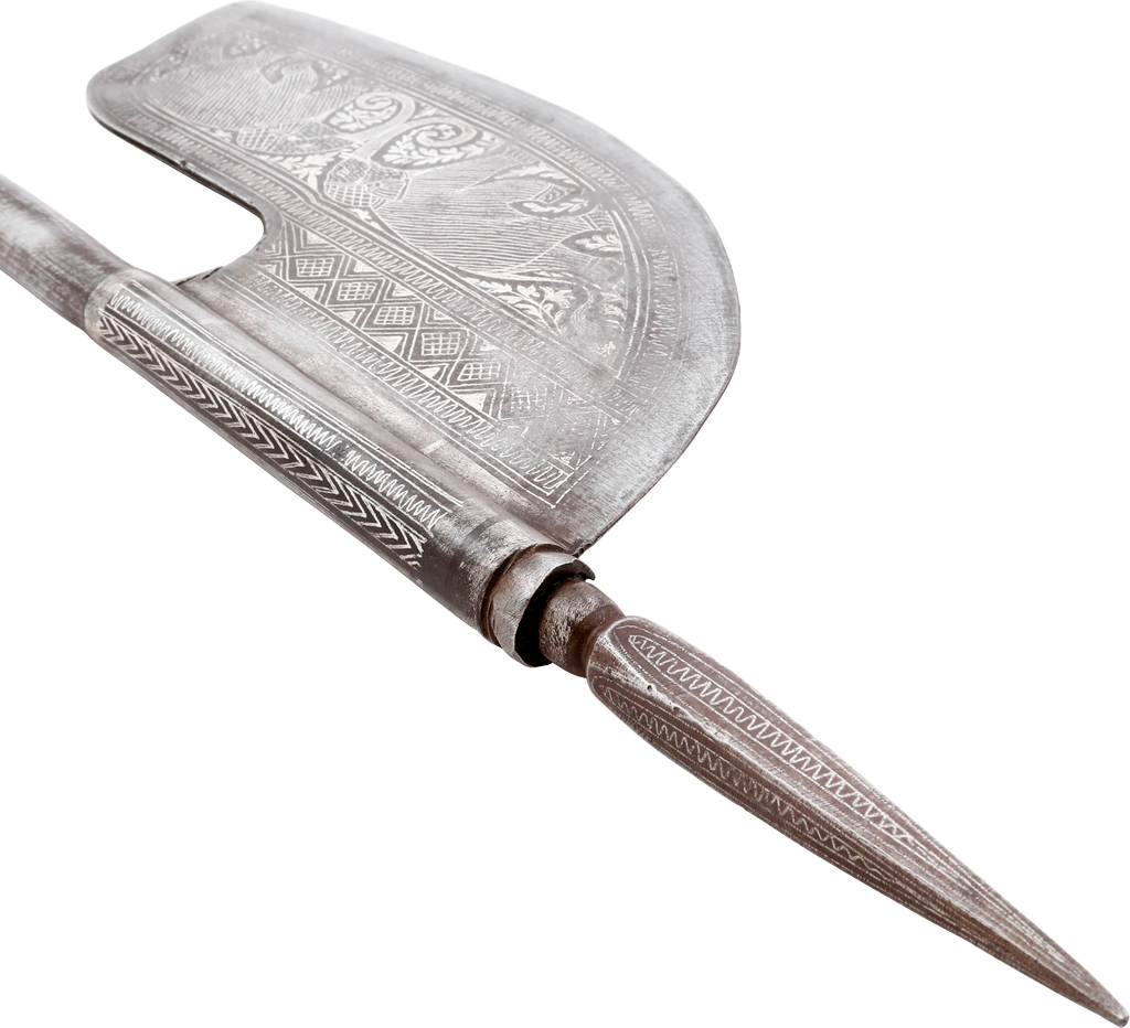 INDOPERSIAN BATTLE AXE 19TH CENTURY - Fagan Arms