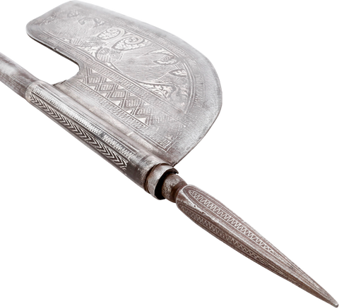INDOPERSIAN BATTLE AXE 19TH CENTURY - Fagan Arms