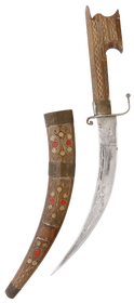 MOROCCAN SHORTSWORD NIMCHA, LATE 19TH-EARLY 20TH CENTURY AD - Fagan Arms