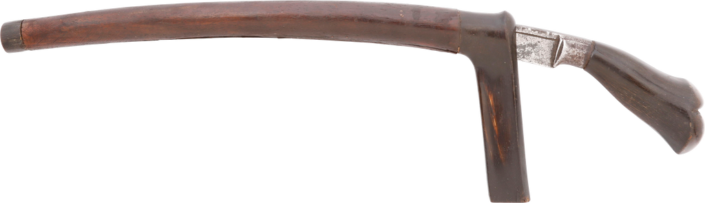 CELEBES (SUMATRA) DAGGER BADE-BADE, LATE 18TH - EARLY 19TH CENTURY - Fagan Arms
