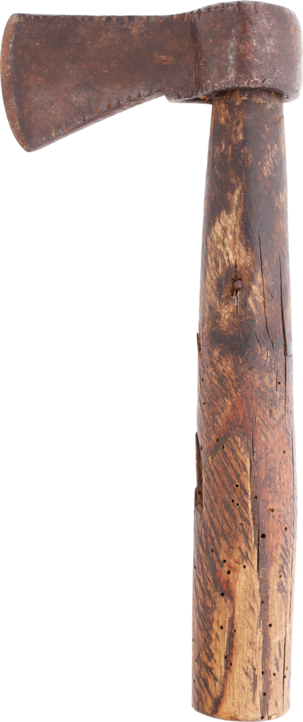 RARE COLONIAL AMERICAN BELT OR POUCH AXE LATE 17TH-18TH CENTURY - Fagan Arms