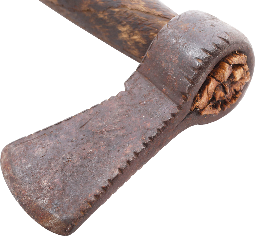 RARE COLONIAL AMERICAN BELT OR POUCH AXE LATE 17TH-18TH CENTURY - Fagan Arms