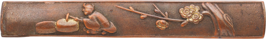 JAPANESE COPPER KOZUKA HANDLE EDO PERIOD, 1603-1868 - Fagan Arms