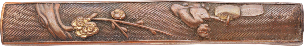 JAPANESE COPPER KOZUKA HANDLE EDO PERIOD, 1603-1868 - Fagan Arms