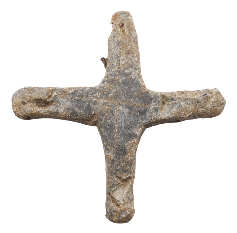 ENGLISH MORTUARY CROSS, 14th CENTURY - Fagan Arms