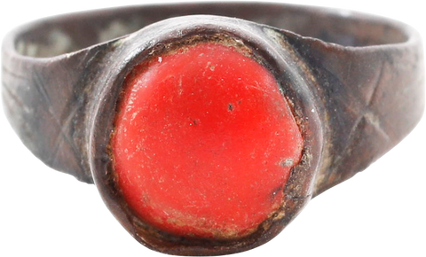 MEDIEVAL EUROPEAN RING, C.14TH-15TH CENTURY, SIZE 5 1/4 - Fagan Arms