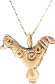 CHARMING ROMAN ROOSTER AMULET C.100-350 AD - Fagan Arms