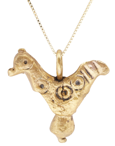 CHARMING ROMAN ROOSTER AMULET C.100-350 AD - Fagan Arms