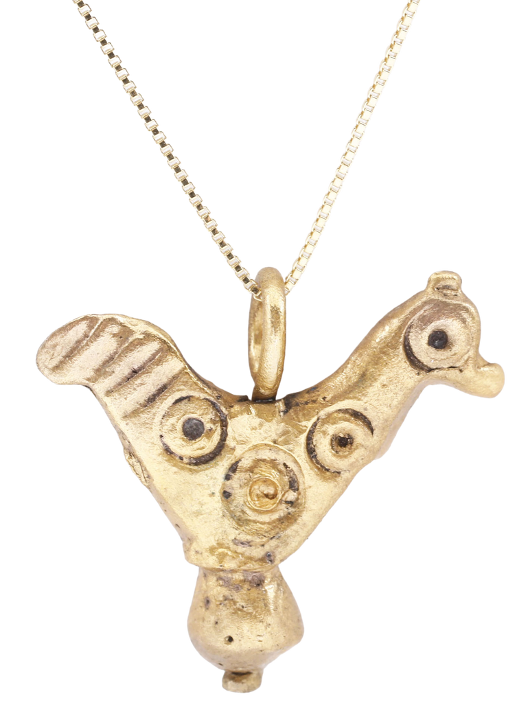 CHARMING ROMAN ROOSTER AMULET C.100-350 AD - Fagan Arms