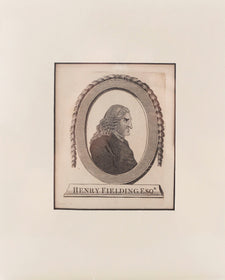 ORIGINAL ENGLISH LITHOGRAPH Henry Fielding Esq - Fagan Arms