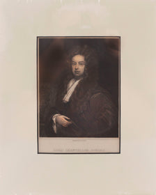 ORIGINAL ENGLISH LITHOGRAPH, Lord Chancellor Somers - Fagan Arms