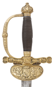 M1844 SPANISH CIVIL GUARD OFFICER’S SWORD - Fagan Arms