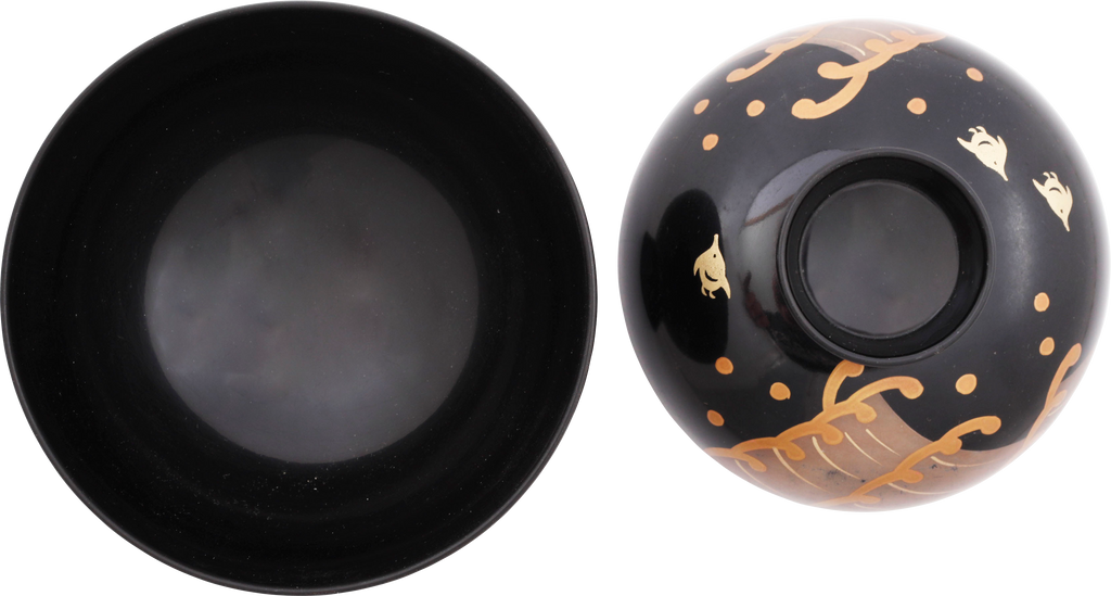 JAPANESE LACQUER BOWL OWAN - Fagan Arms