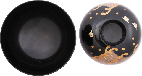 JAPANESE LACQUER BOWL OWAN - Fagan Arms