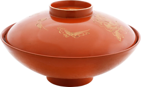 JAPANESE LACQUERED COVERED BOWL MEIJI PERIOD, 1867-1912 - Fagan Arms